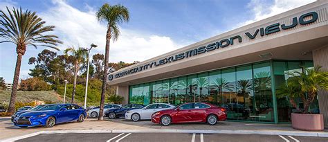Lexus mission viejo - Visit our LEXUS dealership in Mission Viejo to take a test drive. Skip to main content. 28242 Marguerite Pkwy Directions Mission Viejo, CA 92692. Phone: 877-360-4067; South County Lexus Specials Special Offers. Lexus Incentives New Vehicle Specials Pre-Owned Specials Service Specials Military Rebate Special